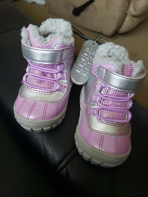 baby fur lined boots
