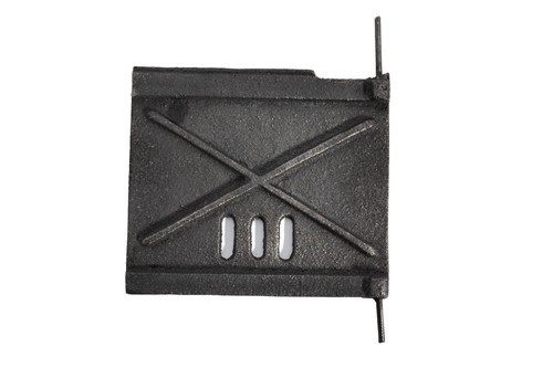 Ofentür Backofentür Kachelofentür Gusseisen Schürtür Revisionstür 15 x 17 cm - Bild 1 von 7