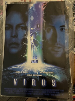 VIRUS 11x17 Original Promo Movie Poster Jamie Leigh Curtis