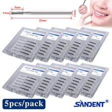 Dental Surgical FG #556 Straight Fissure Crosscut Carbide Burs High Speed Burs
