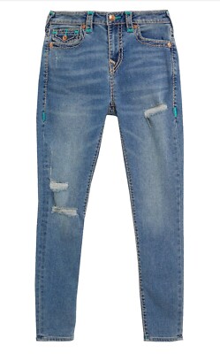 True Religion Jeans Hose Mid Rise Super Skinny ''Jennie Curvy'' W27
