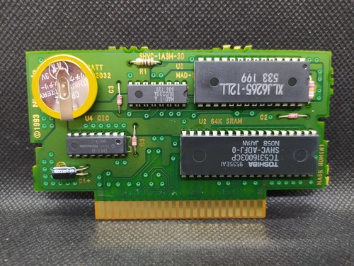 Konpeki no Kantai - NEW SAVE BATTERY - Super Famicom SFC JP - SHVC-ADFJ-JPN - Picture 9 of 10