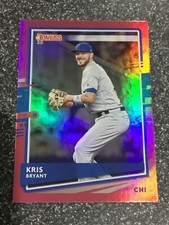KRIS BRYANT 2020  Donruss Photo Variation Pink Foil Holo #180 Cubs