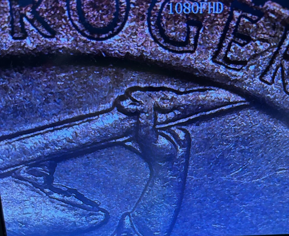 2017-P George Rogers Clark Quarter Double Face Reverse/ many Errors coin-RARE - Image 4 of 4