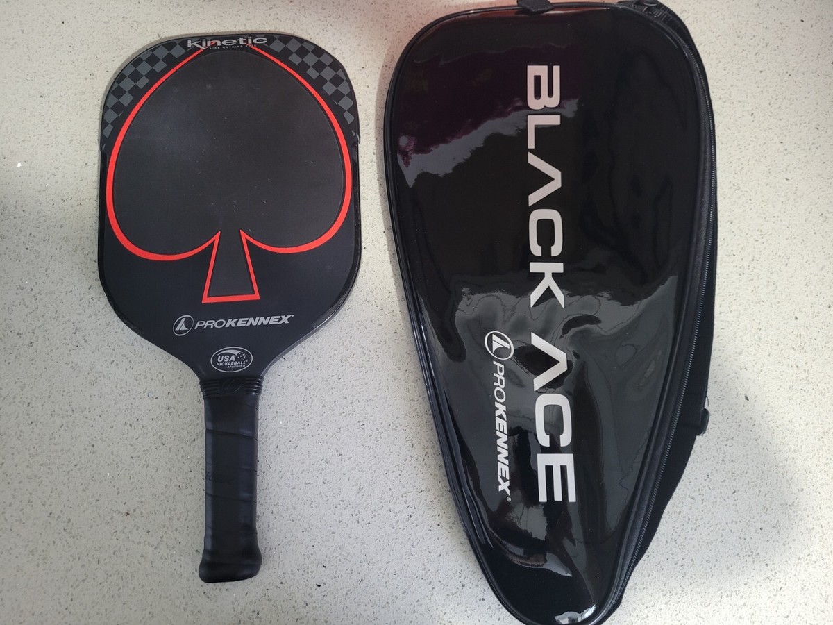 ProKennex Kinetic Black Ace Pro Paddle with case | eBay