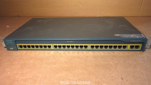 Cisco WS-C2950T-24 2950 Catalyst 24x 10/100 TX RJ-45+ 2x 1000 -  Netzwerk Switch - Bild 1 von 3