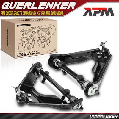 2x Querlenker Vorne Oben für Dodge Dakota Durango DN 4.7 5.2 4WD 00-04 Pick-up