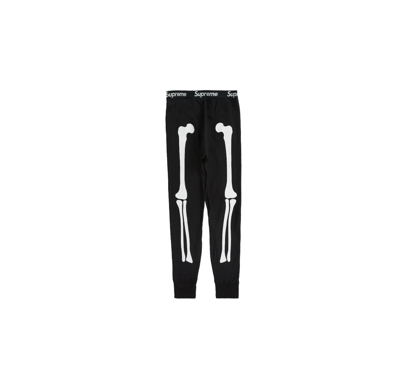 Pantalon thermique noir Supreme Hanes Bones taille : XXL