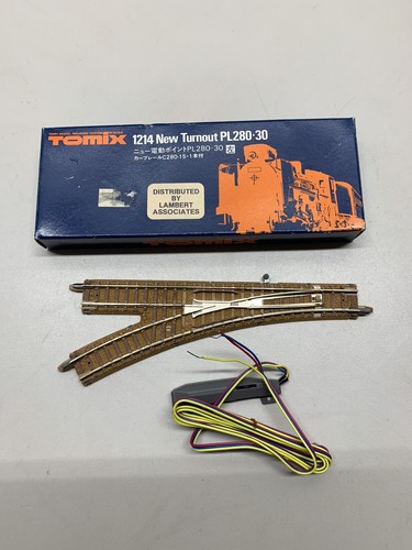 Tomix 1214 New Turnout PL280-30 Made ain Japan | Zustand: Used