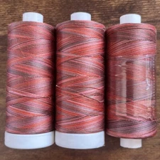 Lot of 3 SEW-OLOGY 100% Pima Cotton Thread Color 4250~800 YDS~50/3 WT~Romania