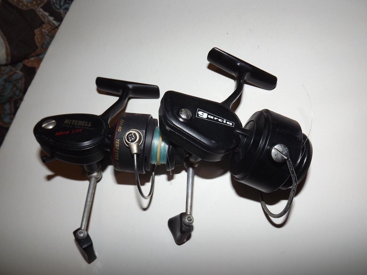 VINTAGE MITCHELL 310 UL, TAIWAN, ULTRA LITE,+MITCHELL 204 FRANCE