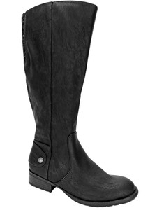 lifestride wide calf black boots