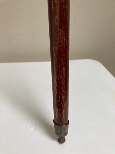 Zakopane Carved Wood Walking Stick - Poland - AXE Design - Brown - 33 1/2" long - Picture 12 of 14