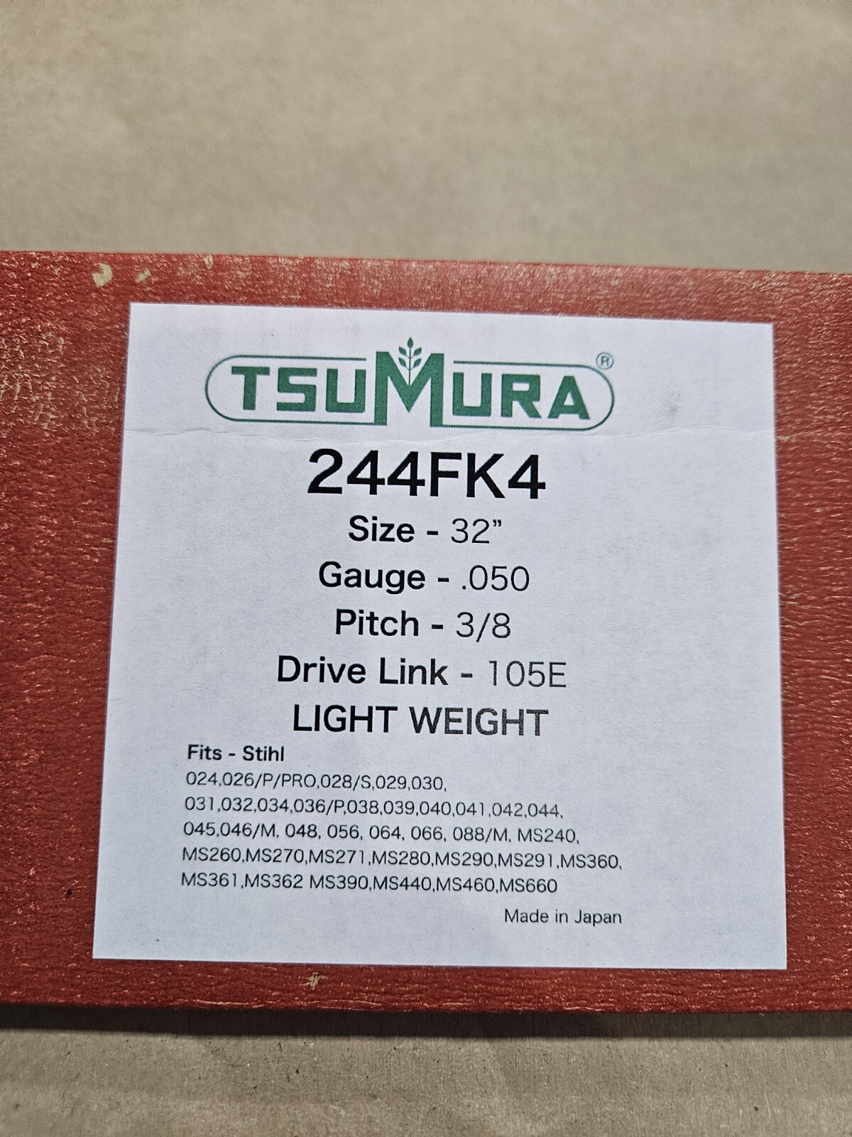Striscia Paraurti Originale STIHL 1121 648 6610 Per Motoseghe MS391 MS440 MS441 MS460 MS461 MS640 MS650