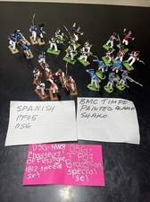 DSG LAMO MEXICAN INFANTRY 54mm PAINTED PLASTIC- Uniform Color Vary