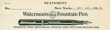1937 Watermans Ideal Fountain Pen Illustrated...