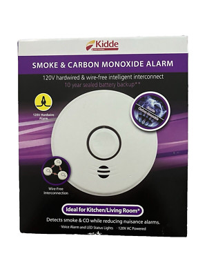 Kidde Smart Smoke & Carbon Monoxide Detector, WiFi, Alexa Compatible Device