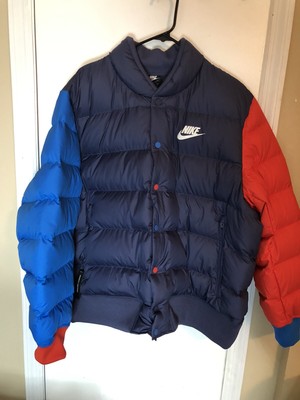 Nike Sportswear Down Filled Puffer Bomber Performance Jacket Coat Mens Small NWT | eBay