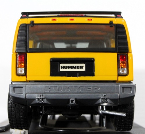 Maisto 1998 Hummer H2 SUV 4x4 escala 1:18 diecast modelo militar MA #854 de colección - Imagen 14 de 17