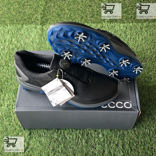 Ecco Biom Spikes Black GTX GORE TEX BOA G3 Golf Shoe Sneaker ⛳️ EU 45 US 11 .5