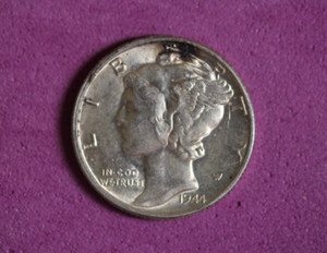 1944- Mercury Dime #P17438
