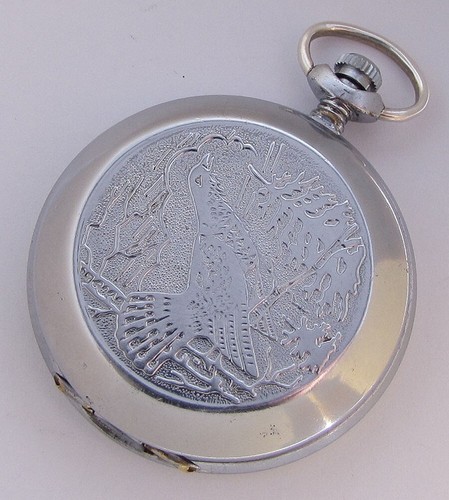 Original Military Vintage Molnija HUNTER Soviet UdSSR Pocket watch 1980s SERV... - Bild 4 von 9