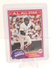 REGGIE JACKSON 1981 Topps All Star #400 NEW YORK YANKEES 💫Free Shipping💫