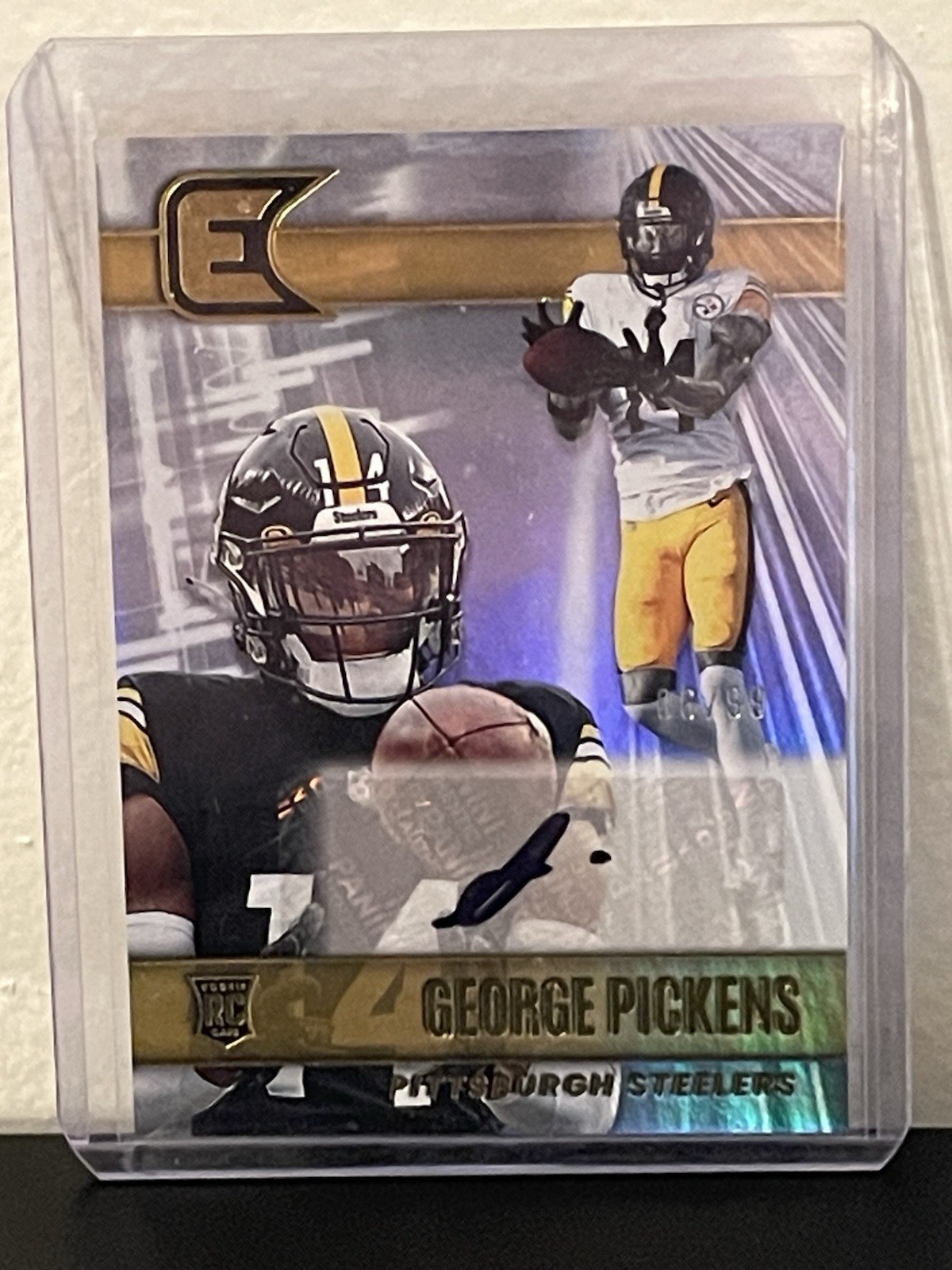 2022 Panini Chronicles Essentials /99 George Pickens #ESS-GEP Rookie Auto RC
