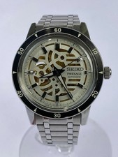 Orologio automatico Seiko Presage Style anni 60 SARY255 uomo argento 40mm...