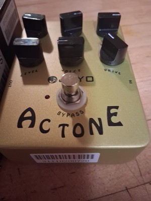JOYO AC Tone Amp Simulator Guitar Pedal Classic Tube Amp British Rock Sound