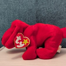 TY Beanie Baby ROVER Red Dog 1996  MWMT Mint Tags  Fareham Hants Error