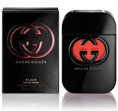 Gucci Guilty Black EDT 2.5 oz /75ml Spray Women Perfume New In Box 