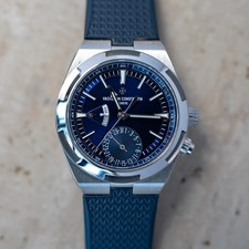 Vacheron Constantin Overseas Dual Time Iconic Blue Sunburst Dial Full Set 3