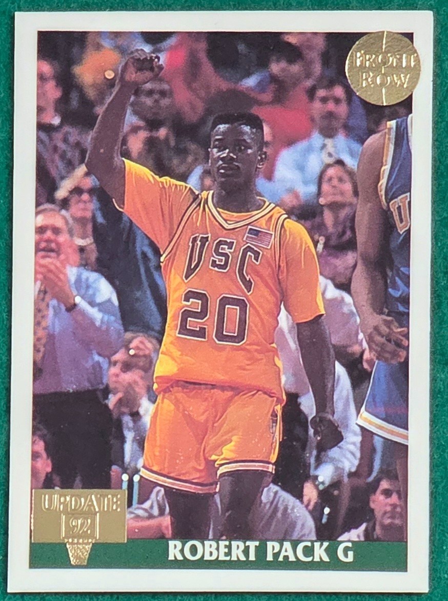 Robert Pack - 1991 Front Row Update #75 - USC Trojans Basketball Card