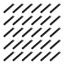 120Pcs 2/25"(2mm) Dia 3/5"(16mm) Length Slotted Split Roll Pins Expansion Dowels