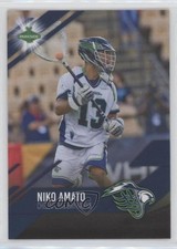 2019 Parkside Major League Lacrosse Niko Amato #43 0o1d