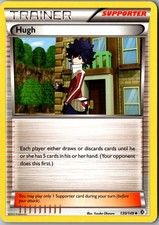 Hugh 130/149 Uncommon Boundaries Crossed LP Pokemon Card