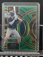 Adrian Santana 2024 Select Premier Level Green Flash #22 - Rays
