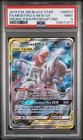 Pokemon 2019 GX SM191 Mewtwo & Mew Tag Team Black Star Promo Card PSA 9 MINT
