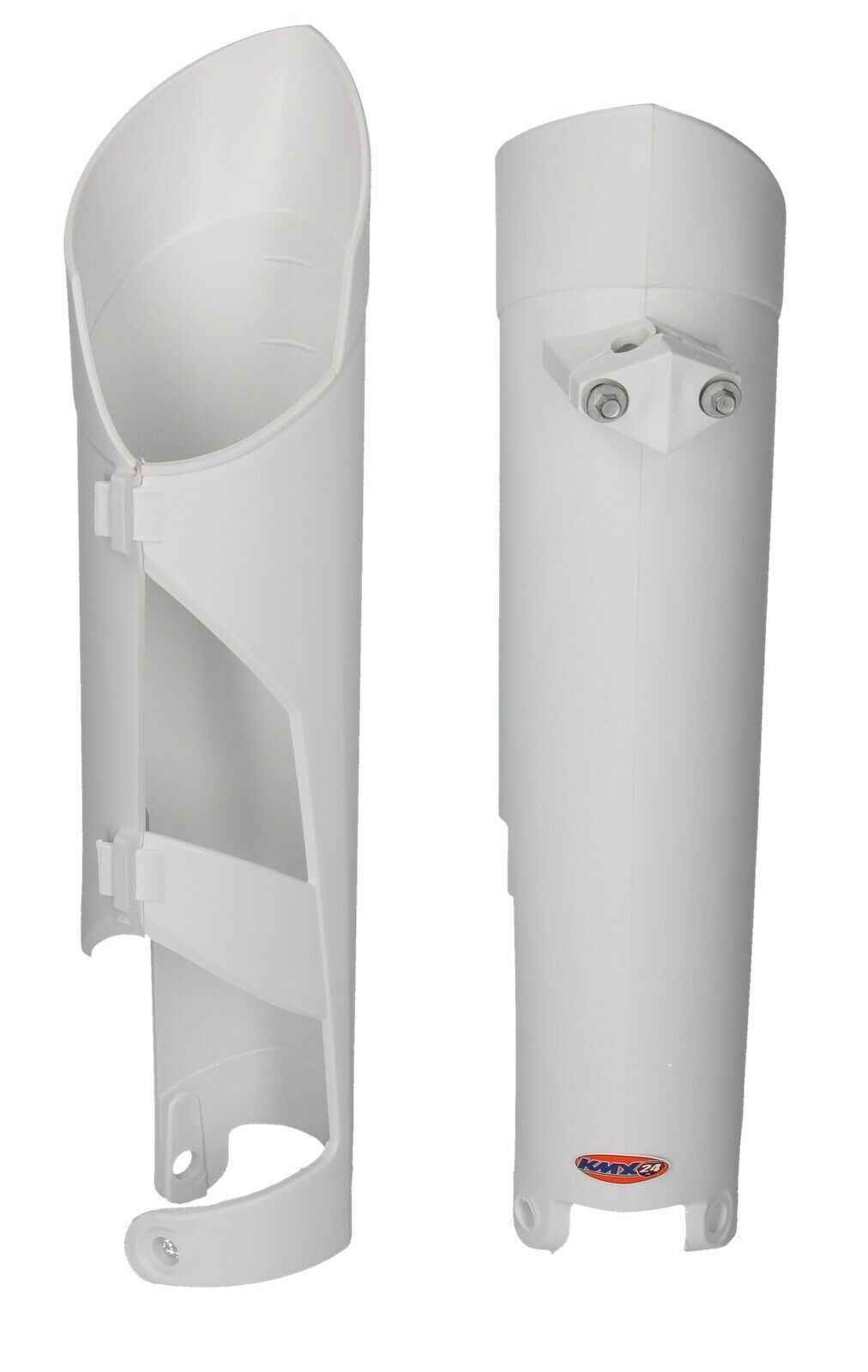 Polisport Fork Protectors Fit KTM SX SXF 07-14 EXC EXCF 08-15 White
