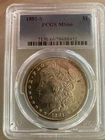 1881-S Morgan Silver Dollar. PCGS MS66. Blast White Gem. " Beautiful "