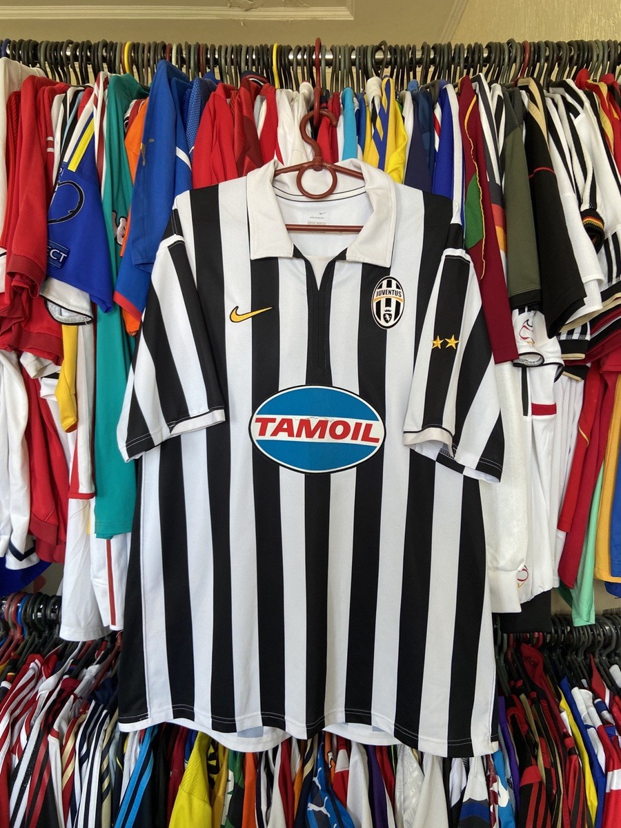 NIKE ユヴェントス 06-07 ホーム 長袖 ユニフォーム L Nike Juventus 2006/2007 home football soccer long sleeve