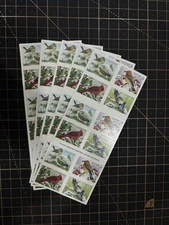 # 5129b Songbirds in Snow/Collection - A total of 100 stamps