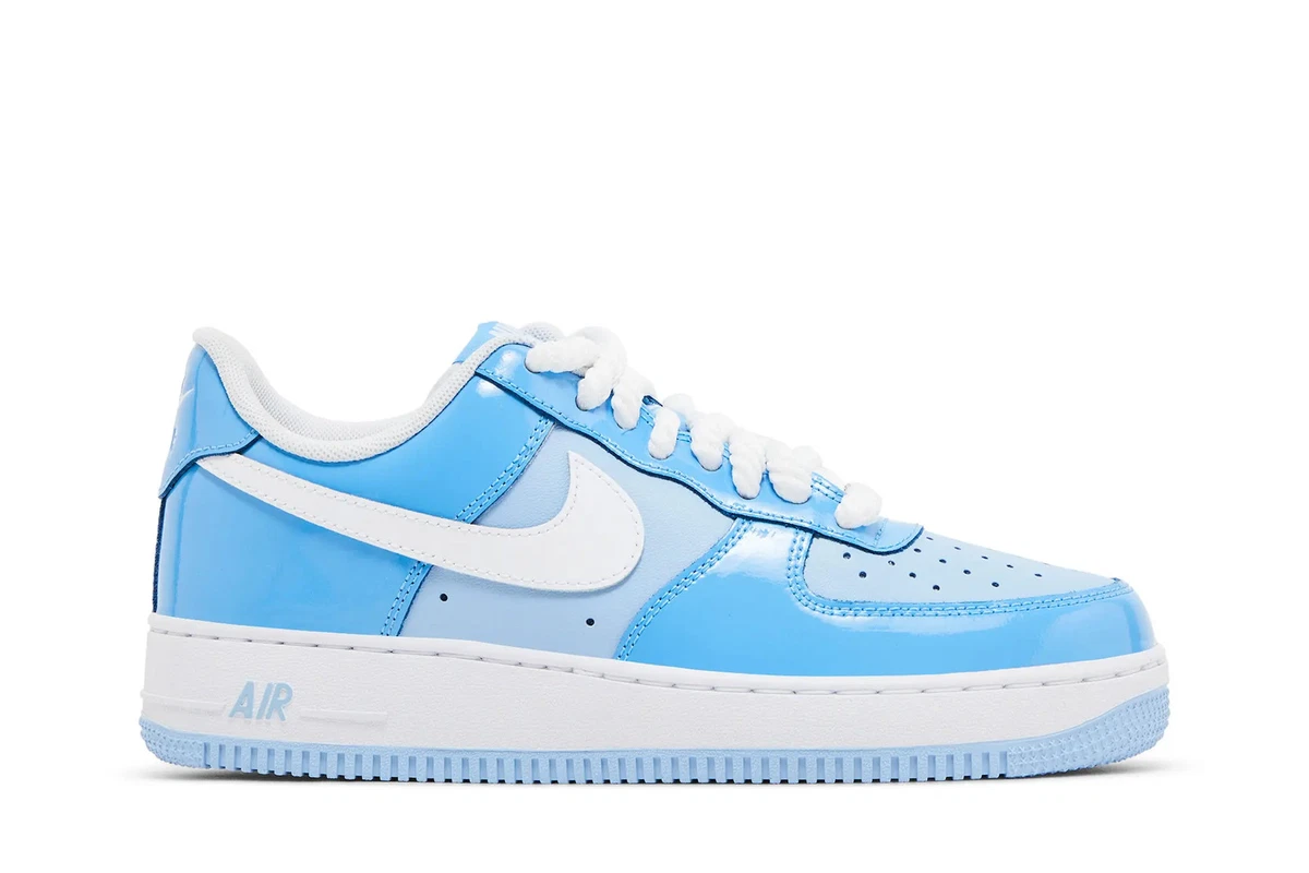 Nike Air Force 1 '07 LV8 Psychic Blue Patent for Sale