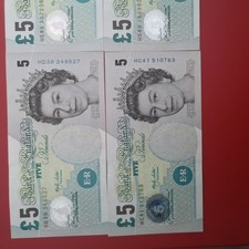 1  X Bank of England Five £5 Pound Note Lowther,Elizabeth Fry  aUNC-UNC