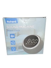 Rohent White Noise Sound Machine - with Nightlight  Alarm Clock - 25 Soothing