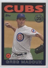 2021 Topps 1986 Baseball 35th Anniversary Blue Greg Maddux #86B-25 HOF n1u