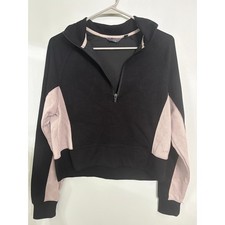 Danskin Quarter-Zip Colorblock Pullover
