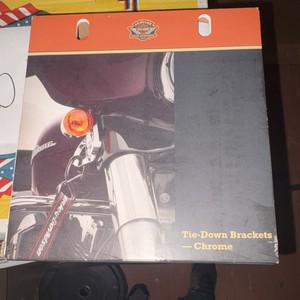 CIRO Tie-Down Brackets Chrome #66000 Harley Davidson Electra Glide/Street Glide