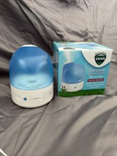 Vicks Mini Cool Mist Ultrasonic Humidifier Including Vapopads Used Once With Box